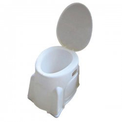 توالت فرنگی پلاستیکی سیار مدل قیف سرخود